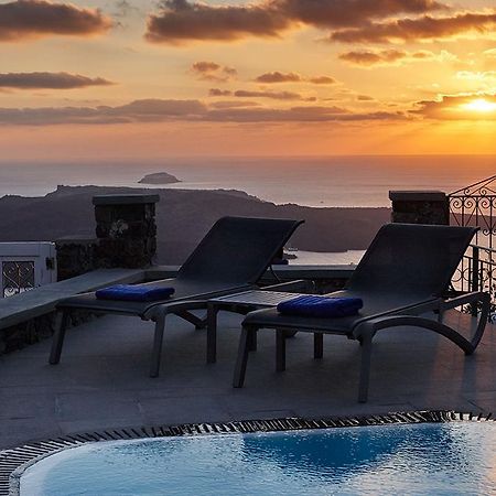 Villa Dakoronia Firá Buitenkant foto