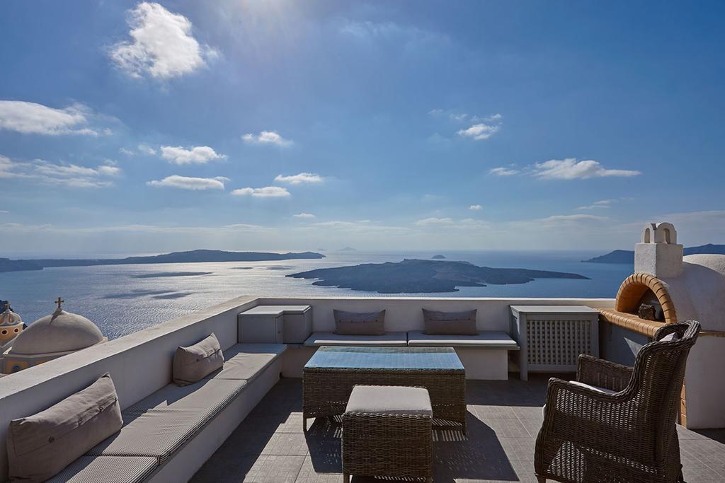 Villa Dakoronia Firá Buitenkant foto